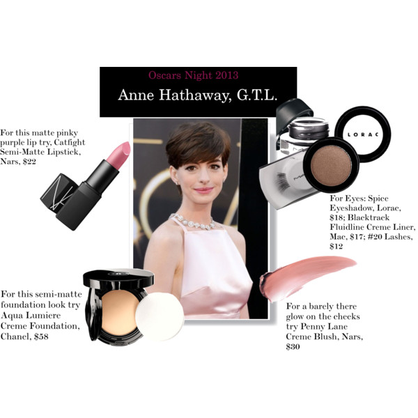 Oscar Night 2013, Anne Hathaway, GTL Oscar Night 2013, Anne Hathaway, GTL